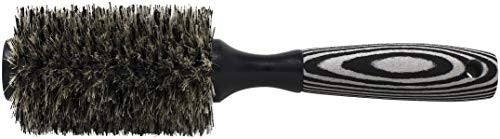 Spornette Touche Boar Bristle Round Brush 2 3/4 inch #130 Soft Boar Bristle Brush Foam Handle For Blowouts, Smoothing, Waving, Root Lift & Bounce to Medium Hair Lengths & All Hair Types