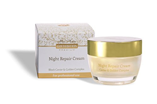 Mon Platin Gold Edition - Night Repair Cream With Black Caviar&golden Complex 50ml