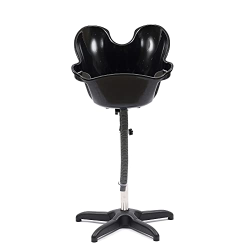 FLYHERO Salon Deep Shampoo Basin Sink Hair Treatment Bowl Height Adjustable Portable