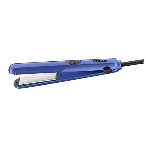Conair Satin Touch Flat Iron,1 Inch, Blue