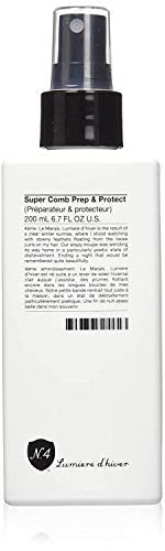 Shampooing numéro 4 Lumière D Hiver Super Comb Prep &amp; Protect 6,7 oz. 100 % végétalien (SG_B00FPOMRLQ_US)