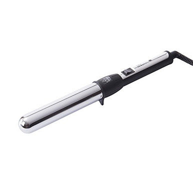 Tru Beauty Titanium-Coated Curling Wand, Chrome, (1.25-Inch)