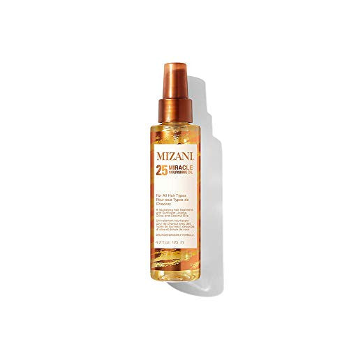 MIZANI 25 Miracle Nourishing Oil | Lightweight, Nourishing Hair Oil | With Coconut Oil | For All Hair Types | 4.2 Fl. Oz.