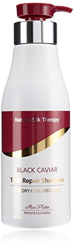 Mon Platin Natural Silk Therapy Black Caviar Shampoo (Black Caviar Total Repair 17oz)