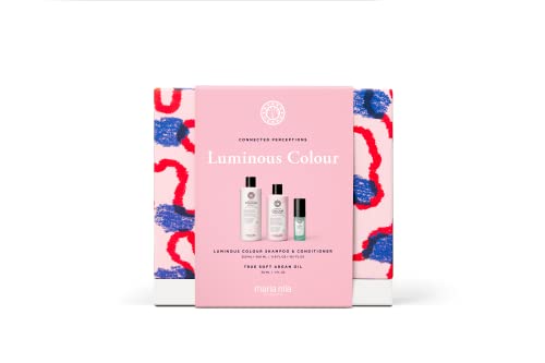 Maria Nila Luminous Color Gift Box, Reduces Color Loss from Washing, Pomegranate Counteracts Dehydration, 100% Vegan & Sulfate/Paraben free