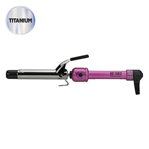 Hot tools pink 2025 titanium flat iron