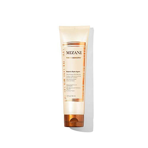 MIZANI Thermasmooth Style & Style Again Heat Activated Styling Cream | Re-Styles & Nourishes Hair | For Curly Hair | 5.1 Fl. Oz.