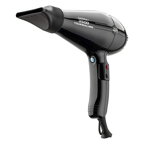 GAMMA+ 3500 Tourmaline Ionic Hair Dryer, Black-1601027390