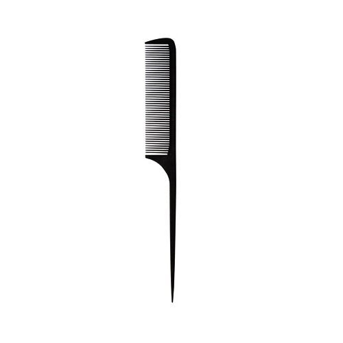 Salonchic 9-1/2" Rat Tail Carbon Comb