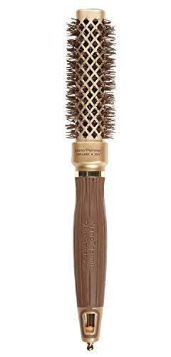 Olivia Garden NanoThermic Ceramic + Ion Square Shaper Hair Brush, NT-S20, 1"