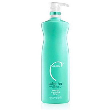 Malibu C Swimmers Wellness Shampoo, Orange Sorbet Blended with Malibu Fusion, 33.8 Fl Oz