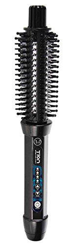 Tion Brush Iron 1 1/4 "Céramique Ionique Hot Curl Heat Roller Brosse Fer À Cheveux