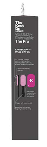 The Knot Dr. For Conair The Pro with Case Pink
