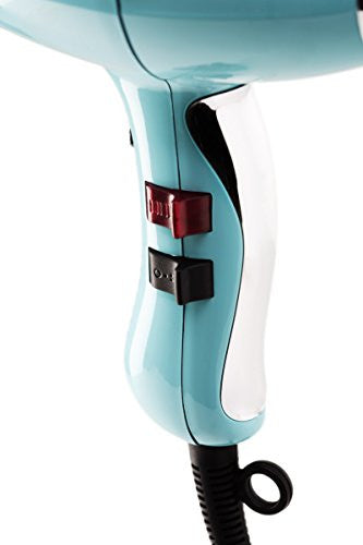 Elchim 3900 Light Ionic Hair Dryer, Light Blue