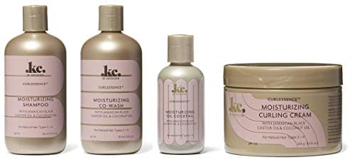 Keracare Curl Essence Hair Product Combo (OIL&SAMPOO&COWASH&CREAM)