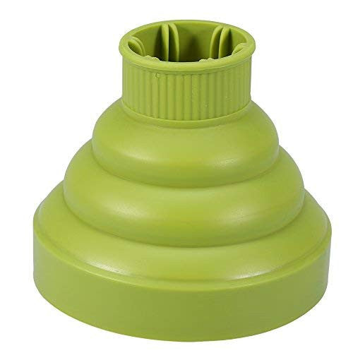 Hair Dryer Diffuser, Professional Hair Diffuser Attachment Foldable Hair Diffuser for Natural Curly Wavy Hair, Lightweight Folding Diffuser Attachment for Dryers