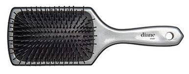 Diane Silver Cushion Paddle Brush, Large, 13 Row (D1037)