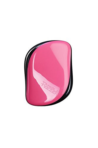 Tangle Teezer The Compact Styler, On-the-go Detangling Hairbrush for All Hair Types - Pink Sizzle