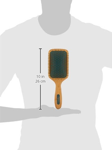 Agave HEALING OIL Smooth & Shine Natural Bamboo Paddle Brush, 4.2 Oz