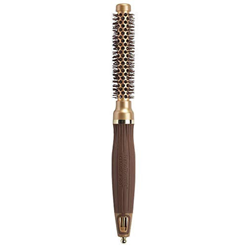 Olivia Garden NanoThermic Ceramic + Ion Round Thermal Hair Brush, NT-12, 1/2"