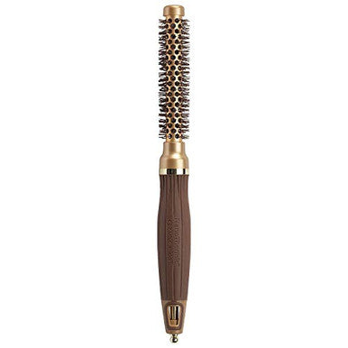 Olivia Garden NanoThermic Ceramic + Ion Round Thermal Hair Brush, NT-12, 1/2"