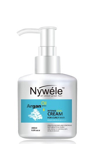Nywele Argan Oil Intense Curl Cream 6.8 oz (200ml)