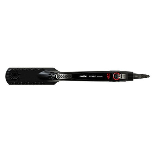 CROC The New Classic Infrared Flat Iron, Black, 1.5 Inch