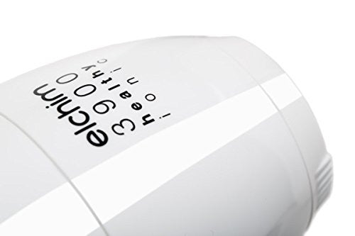 Elchim 3900 健康离子陶瓷吹风机，白色