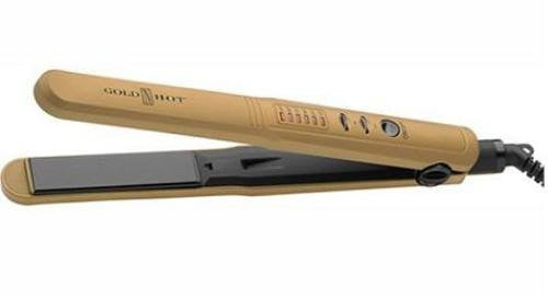 Belson Gold 'N Hot 1" Ceramic LED Flat Iron GH3006