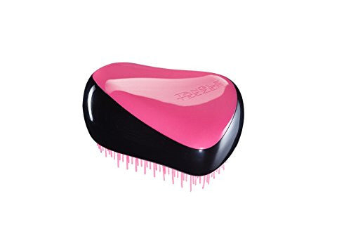 Tangle Teezer The Compact Styler, On-the-go Detangling Hairbrush for All Hair Types - Pink Sizzle