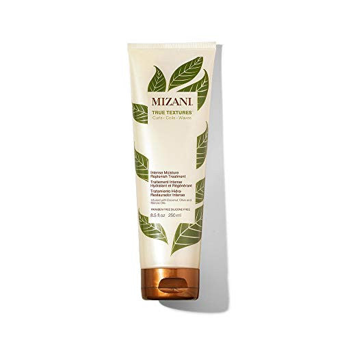 MIZANI True Textures Intense Moisture Replenish Treatment | With Coconut Oil | Paraben & Silicone-Free | For Curly Hair | 8.5 Fl. Oz.