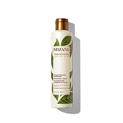 MIZANI True Textures Cream Cleansing Conditioner | With Coconut Oil | Paraben & Sulfate-Free | For Curly Hair| 8.5 Fl. Oz.