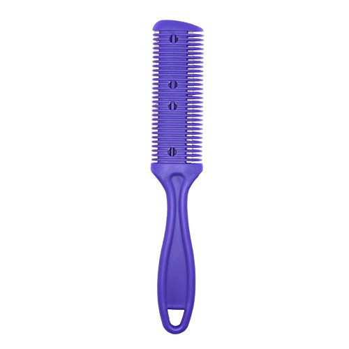 Hair Cutter Comb Dual Side Haircut Scissor Hair Cutting Trimming Comb with Stainless Steel Blade Hair Grooming Shaper Tool for Long or Short Hair (1)