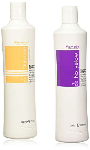 Fanola No Yellow Shampoo 350 ml & Fanola Nutri Care Conditioner 350 ml