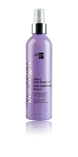 Oligo Professionnel Blacklight Hair Beautifier (18-in-1 Spray Mist) Hydrating Moisturizer | Protect Color Treatments, Restore Hydration | Argan Oil, Vegan Friendly