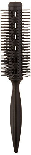 Denman Brosse à cheveux D300 – Brosse d'aération pour la circulation de l'air – Brosse à cheveux ronde avec prise maximale, poignée ergonomique, épingles rondes et cheveux à séchage rapide