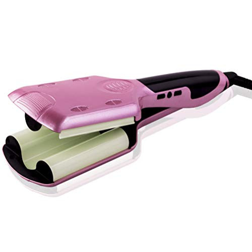 Curling Iron 3 Barrel Hair Crimper 1 Inch Hair Waver Iron for Long Hair, Professional Ceramic Hair Curling Wand Beach Wavy Hair Curler for All Hair Type |Temp Adjustable Hair Deep Waver| Dual Voltage