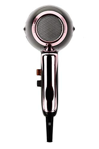 Elchim 3900 Healthy Ionic Ceramic Hair Dryer, Black/Rose Gold