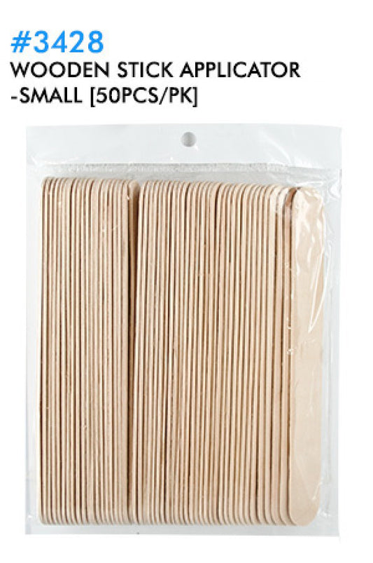Wooden Stick Applicator -Small 50pcs/pk 3428 -pk(1pack)