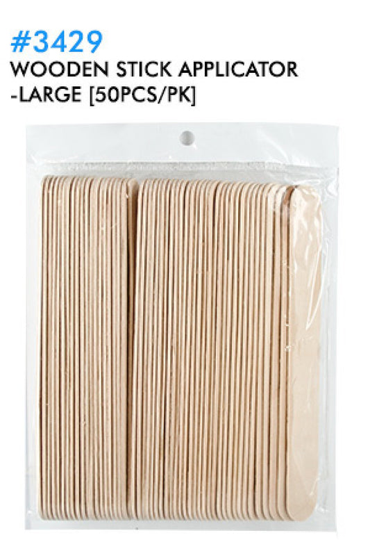 Wooden Stick Applicator -Large 50pcs/pk 3429 -pk(1pack)