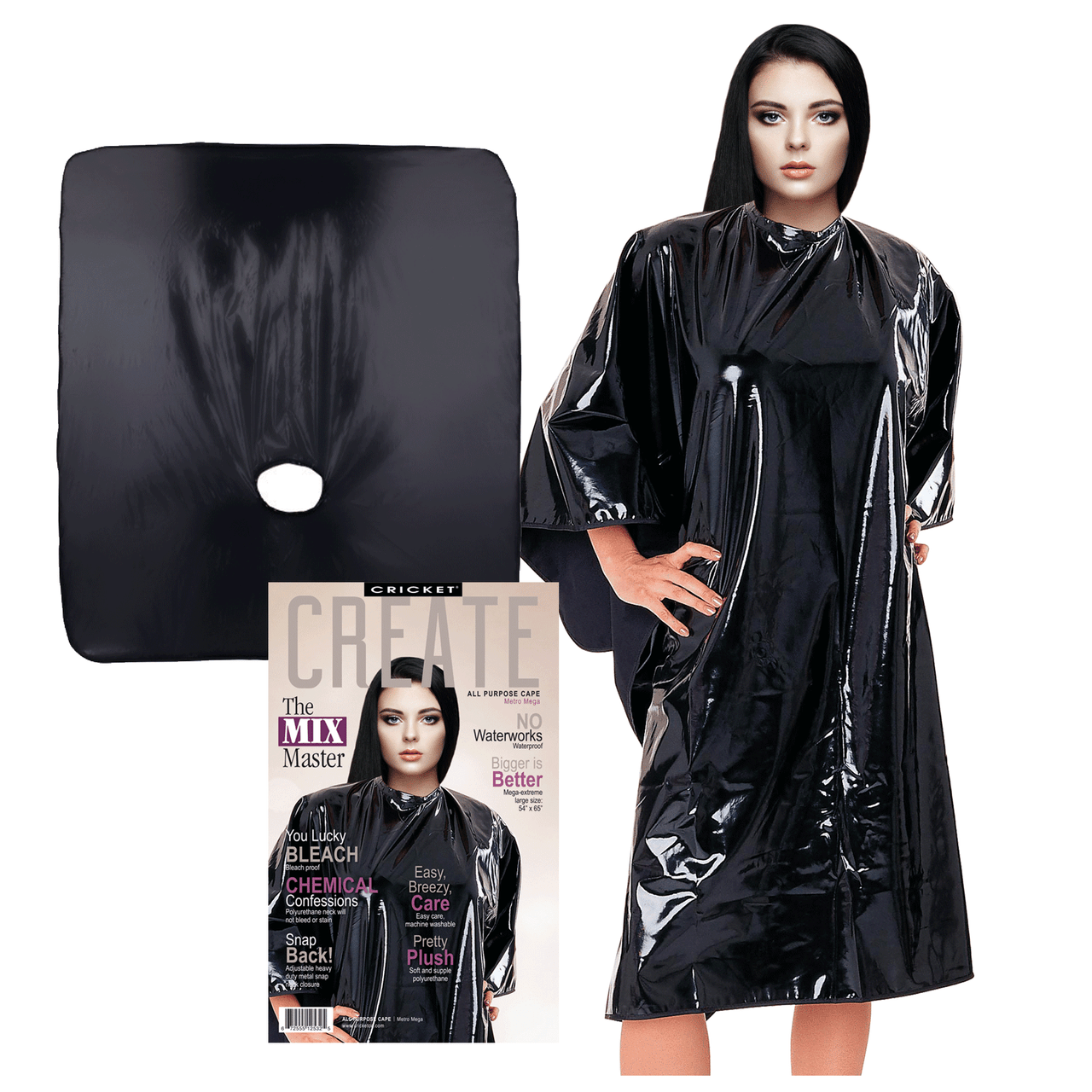 Cricket Metro All Purpose Cape (Maxi, Black)