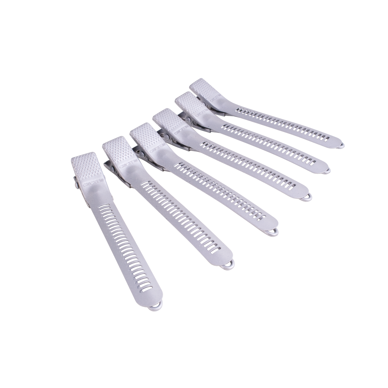 Cricket Super Grips Clips, Silver 6 Count