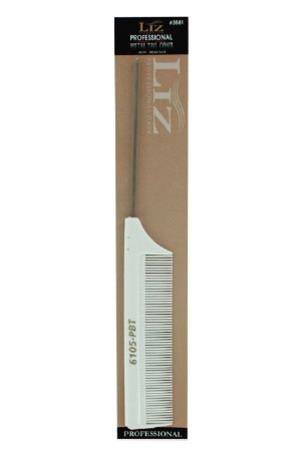 LIZ Metal Tail Comb 3581 6105-PBT -pc