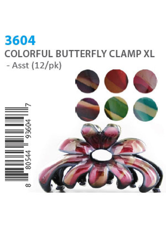 Colorful Butterfly Clamp XL 3604 -dz