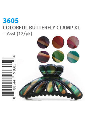 Colorful Butterfly Clamp XL 3605 -dz