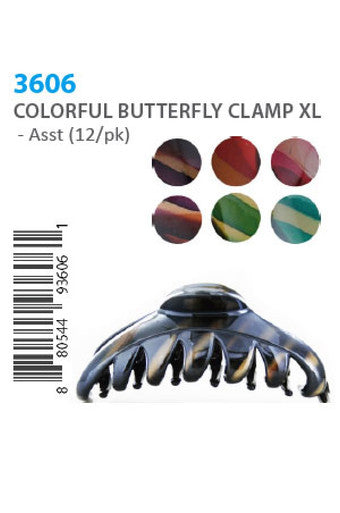 Colorful Butterfly Clamp XL 3606 -dz