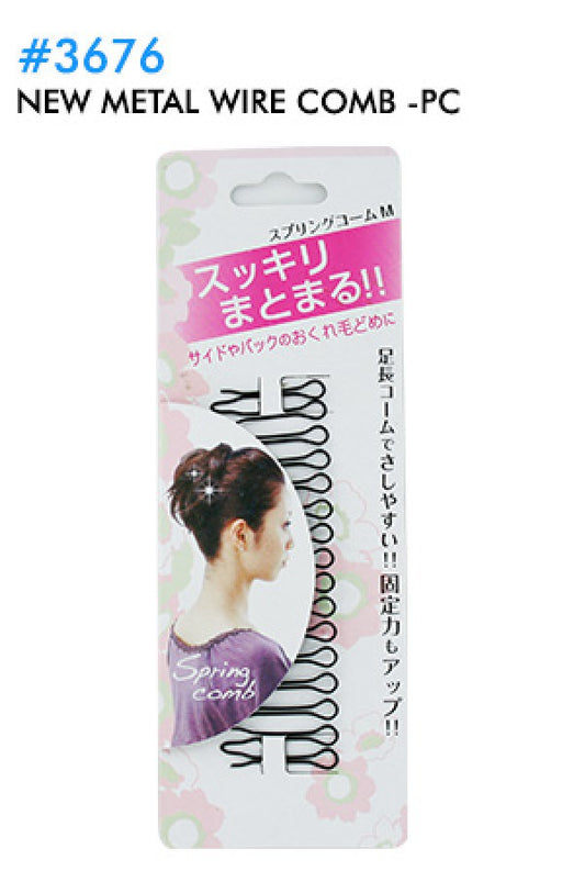New Metal Wire Comb 3676 -dz