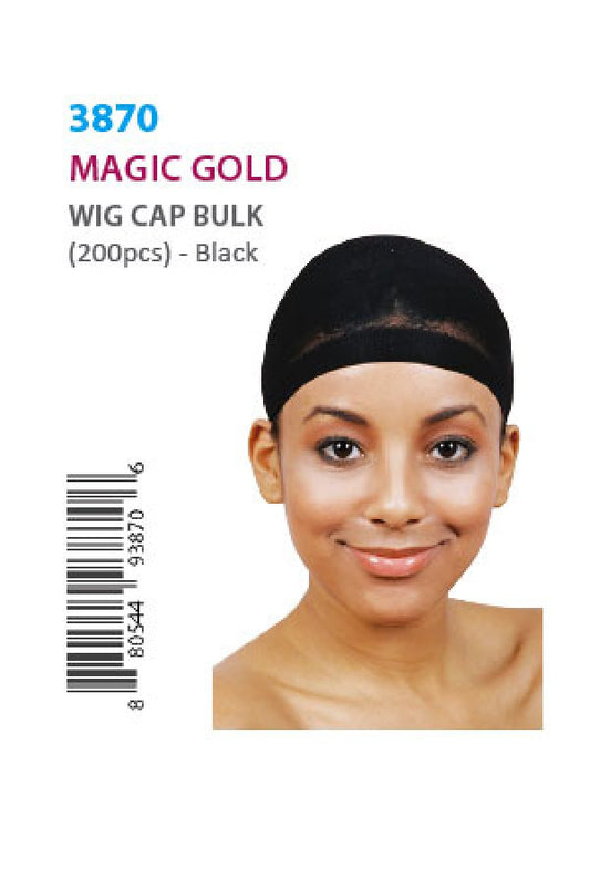 MGC-3870 Wig Cap Bulk -Black (200pcs/pk)