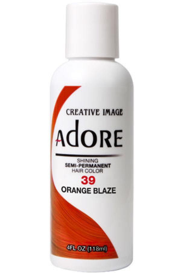 Adore-1 Semi Permanent Hair Color (4 oz)- 39-Orange Blaze