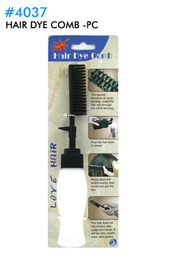 4037 Hair Dye Comb -pc